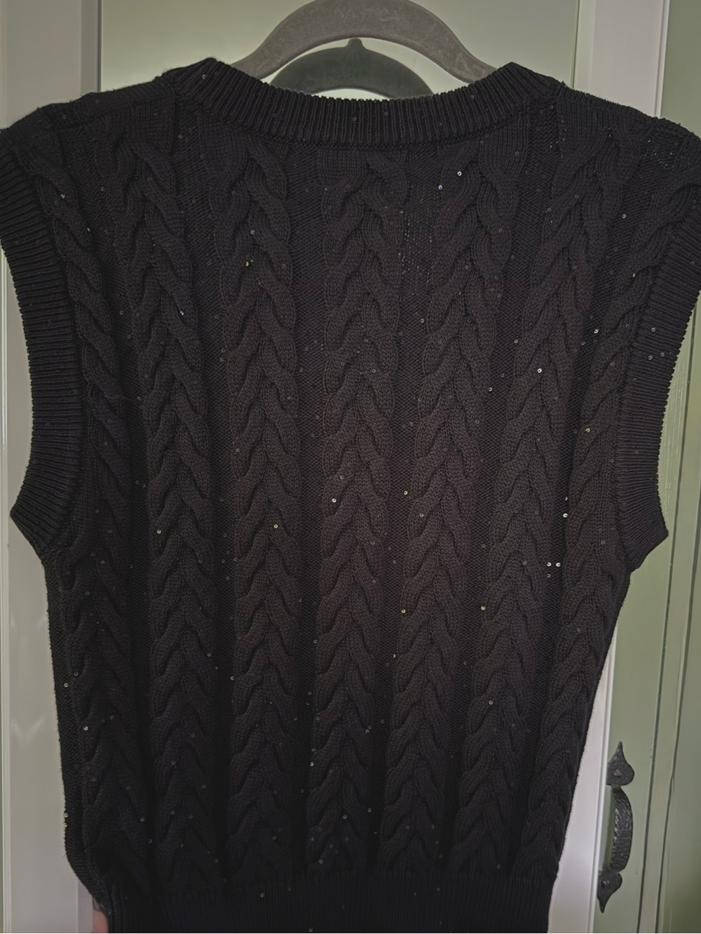 BNWT!!! Brunello Cucinelli Cotton Dazzling Double Cable Sweater Vest - Size M - Picture 8 of 11